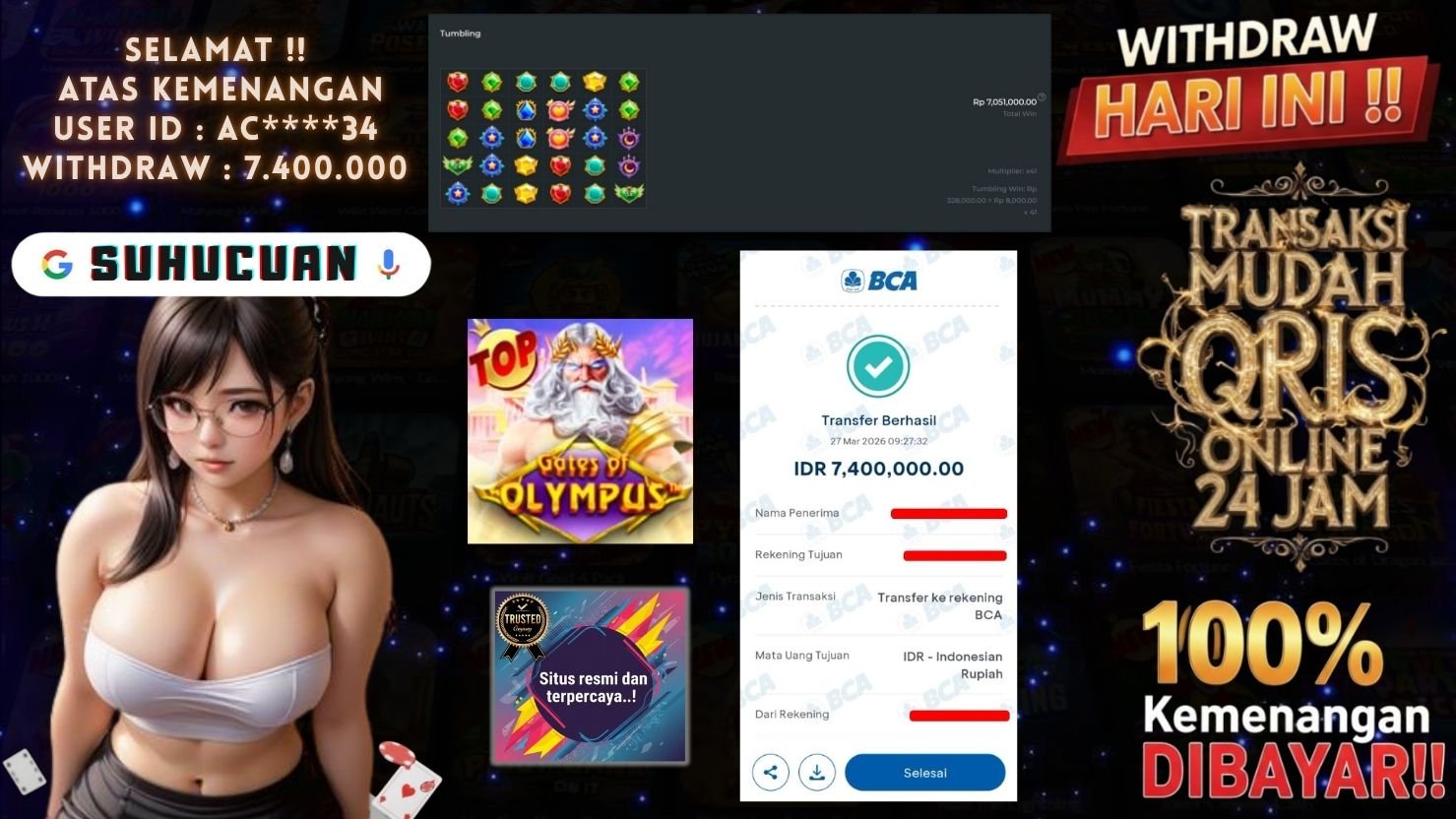 SUHUCUAN JACKPOT SLOT STARLIGHT PRINCESS